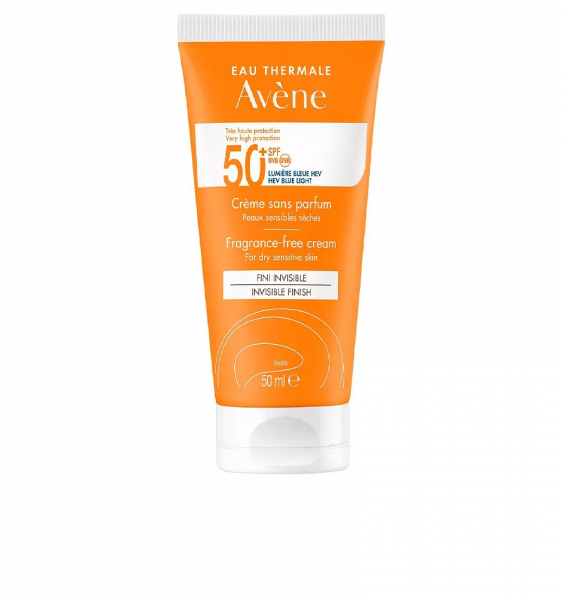 AVENE SPF 50+ CREMA MUY ALTA PROTECCION  50 ML SIN PERFUME